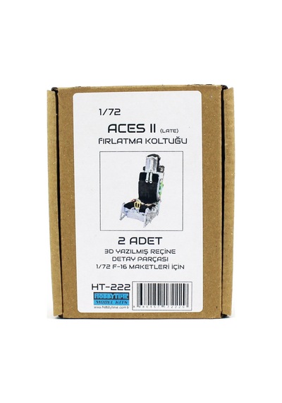 Hobbytime 222 1/72 Ölçek, Acess Iı Late Fırlatma Koltuğu, 2 Adet, 3d Yazılmış Reçine-59248