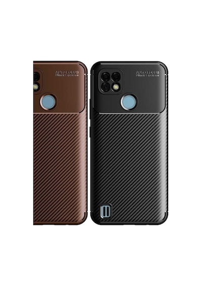 Zore Realme C21 Kılıf Omsy Negro Silikon Kapak - Siyah