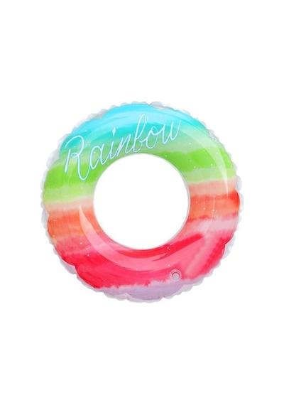 Deniz Simidi Renkli Rainbow 80cm Çok Renkli
