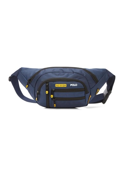Newish Polo Erkek Çapraz Göğüs Bel Ve Omuz Çantası Lacivert