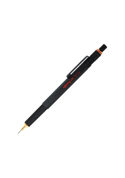 Rotring 800 0.7 Mm Metal Gövdeli Mekanik Versatil Siyah Kalem