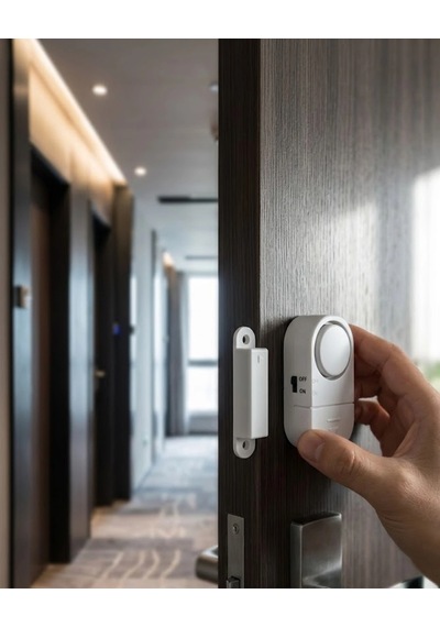 Mey İthalat Manyetik Sensörlü Alarm Kapı Pencere İçin 90 Db Güçlü Sesli Uyarı Sistemi
