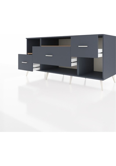 Kronos Konsol 2 Raflı 3 Çekmeceli 176x59x83 Antrasit-çam/antrasit Çam/antrasit Kronos Konsol 2 Raflı 3 Çekmeceli 176x59x83 Antrasit-çam/antrasit Çam/antrasit