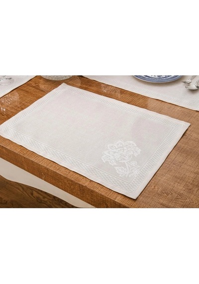 Lola Jakar Polyester Kumaş Bej Amerikan Servis 33x46 Cm Bej 4 Ad. 1381 Bej