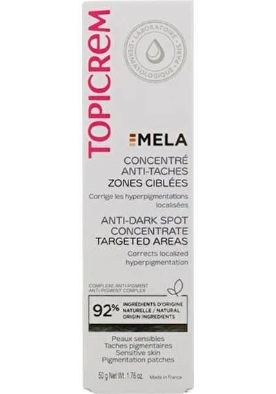 Topicrem Mela Anti Dark Spot Targeted Areas Concantrate 50 Ml