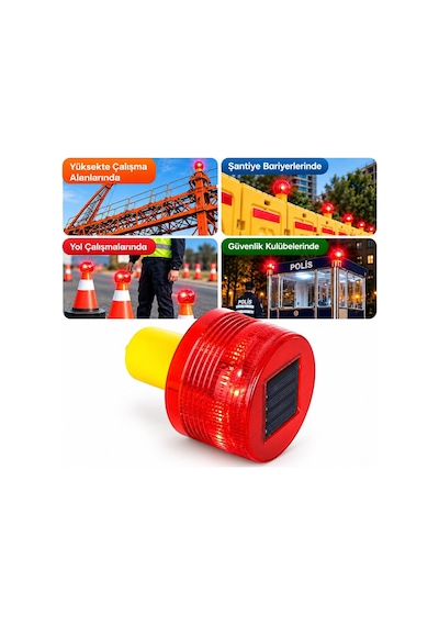 Powermaster Pm-39273 Kırmızı İkaz Lambası