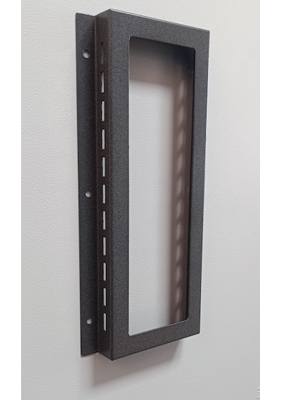 New Diafon Metal Kapı Zili Koruyucu Zil Paneli Antrasit 12x32x3