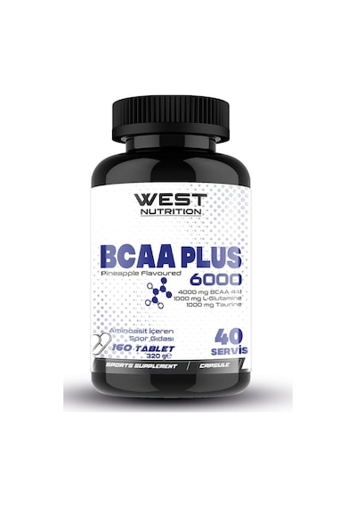 West Nutrition Hediye - West Bcaa Plus 6000 Glutamin Taurin 160 Tablet