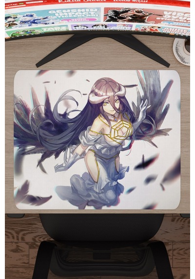 Overlord Kaymaz Dikişli Kauçuk Oyuncu Mousepad V4 - 48x40 Xl Gaming Mouse Pad Fare Altlığı