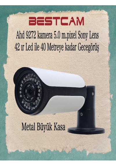 Ahd 9272 Metal Kasa Kamera 5 Mp Sony Lens 42 Ir Led