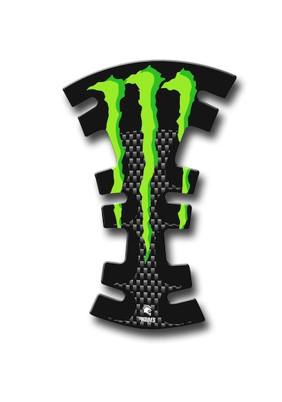 Tank Pad Üniversal Monster Siyah - Yeşil