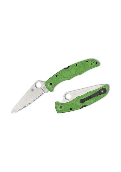 Spyderco Pasific Salt 2 Green Lightweight Lc200n Spyderedge Kamp Çakı Yeşil