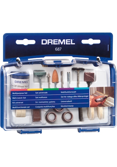 Dremel Çok Amaçlı Aksesuar Seti (687) 52'Li - 26150687JA