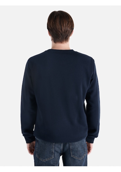 Colin's Colins Regular Fit Baskılı Lacivert Erkek Sweatshirt Cl1061441 Q1.v2 Nav Lacivert