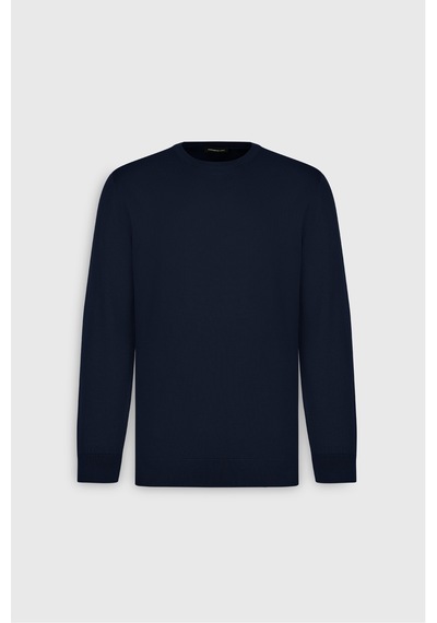 AC&Co / Altınyıldız Classics Erkek Lacı Standart Fit Normal Kesim Bisiklet Yaka Triko Kazak Lacı