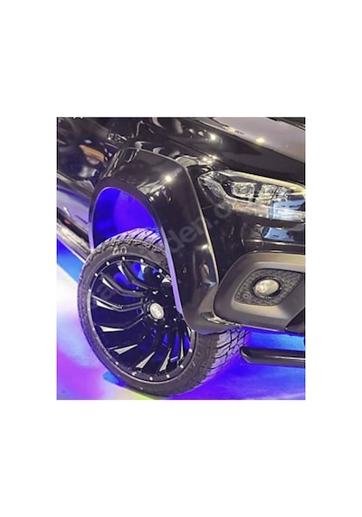 2017 Ve Üzeri Mercedes X Class Jumbo Çamurluk Kaplama Kabartma Koruma Seti Çi Ft Depo