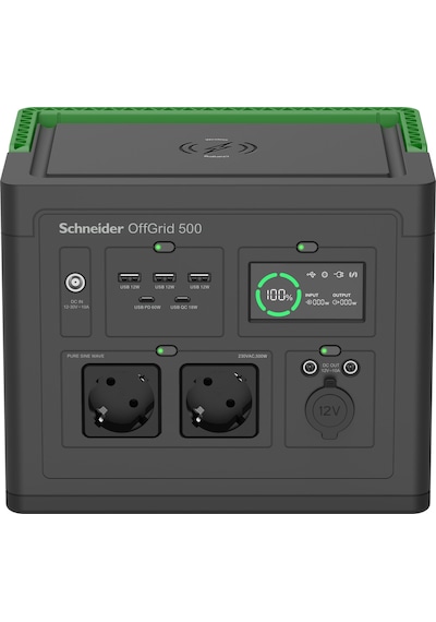 Schneider Electric PPS500-GR 517 Wh Taşınabilir Güç Kaynağı