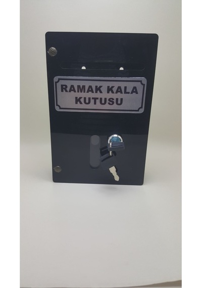 Küçük Boy Pleksi Ramak Kala Kutusu N11.544