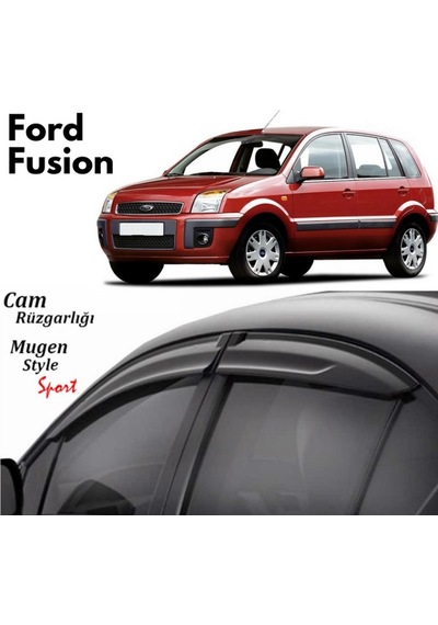 Ford Fusion Cam Rüzgarlığı - Kutulu Gönderim - Lazer Kesim