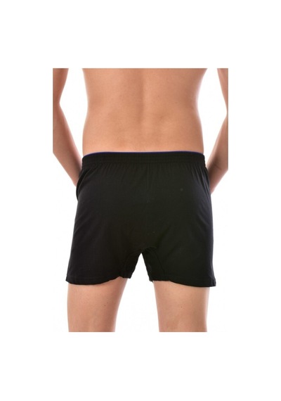 Tutku Erkek Penye Düz Boxer 6 Adet Siyah