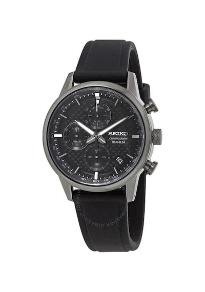 Seiko Ssb393p1 Chronograph Titanium Erkek Kol Saati & Gri