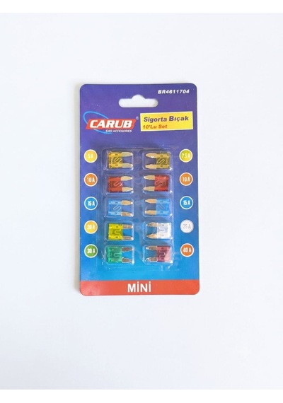 Sigorta Set 10lu Bıçak Mini Diğer