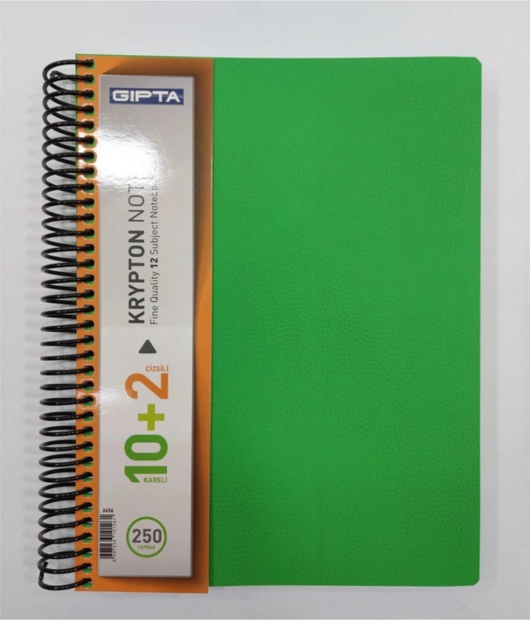 2456 Krypton A4 250yp 10+2 3sp Pp Kapak Defter Kahve
