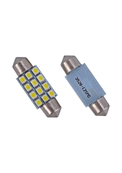Fardoktoru Ford Focus 1 Led Plaka Aydınlatma Ampulü 39Mm Sofit