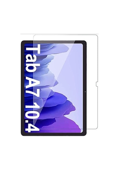 Samsung Galaxy Tab A7 10.4 T500 2020 Uyumlu Ekran Koruyucu Nano Teknoloji Kırılmaz Cam