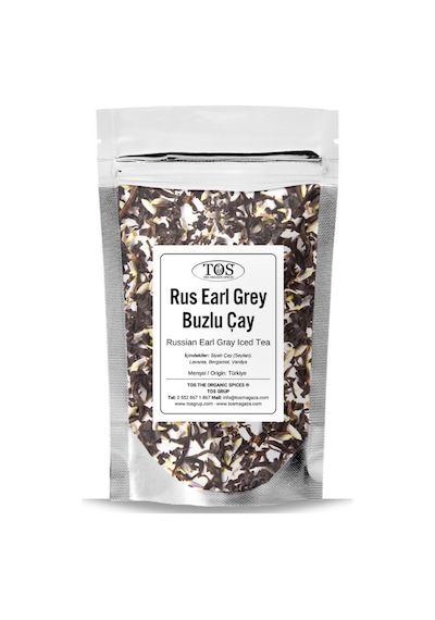 Tos The Organic Spices Rus Earl Grey Buzlu Çay 40 G