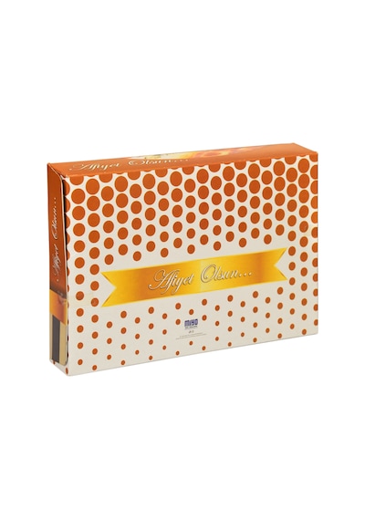 Miyo Ambalaj Börek Kutusu Selefonlu 1 KG 100'lü 18 x 25 x 4.5 CM