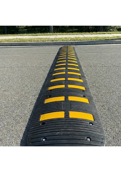 Kauçuk Hız Kesici, Yol Kasisi Eko 4 Bantlı - 3,5 Metre Set-3955