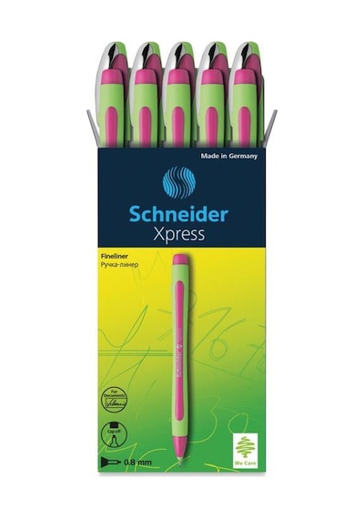 Schneider Xpress Mm Fiber Uçlu Kalem 0.8 Mm Pembe 10 Adet