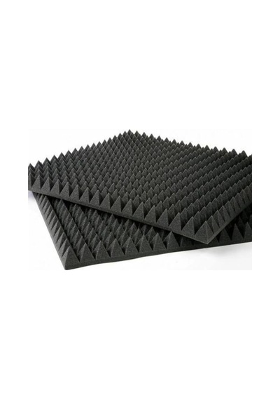 40mm Yanmaz Akustik Yalıtım Piramit Sünger 50dns 100cm X 100cm 1 M2 Bant Marketim