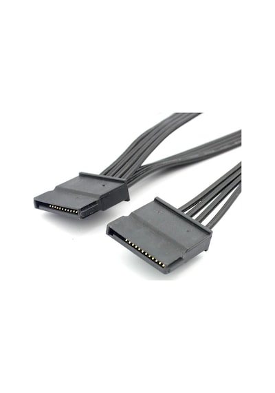 60 cm. Molex IDE 4 Pin To 5 Port Sata Power HDD Güç Çoklayıcı