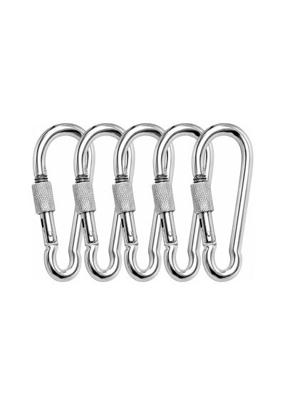 Metal Vidalı Karabina 6 Mm 5 Adet