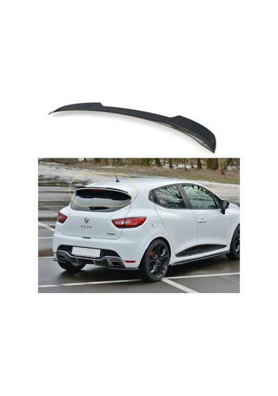 Renault Clio 4 Piano Black Spoiler Abs Plastik 2012-2019
