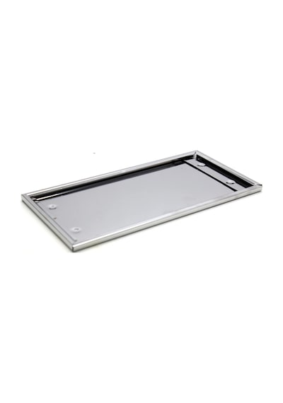 Kare Motor Krom Plakalık 1 Takım 2 Adet
