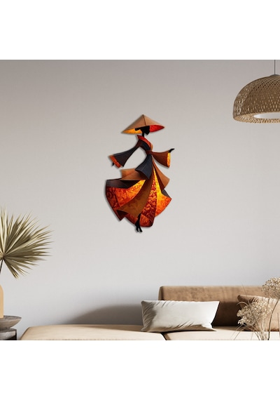 Oryantel Kimono Metal Tablo