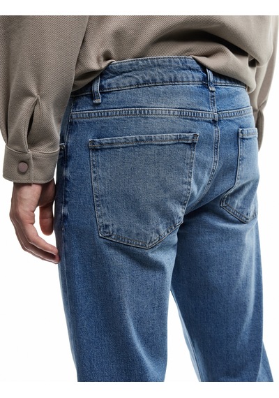 Koton Normal Bel Straight Fit Jean Pantolon - Mark Jean Orta İndigo 6wam40056nd İndigo Koton Normal Bel Straight Fit Jean Pantolon - Mark Jean Orta İndigo 6wam40056nd İndigo