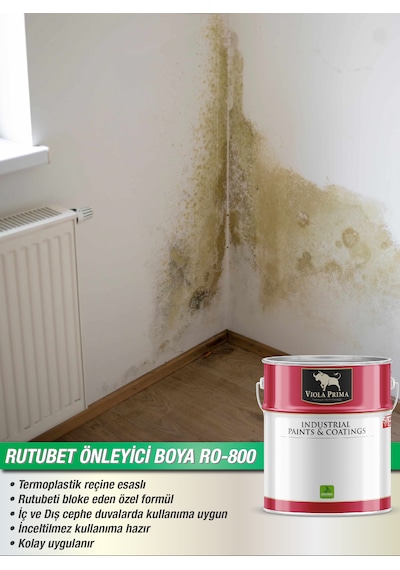 Viola Prima Rutubet Önleyici Boya Ro-800 - 0.85 Kg