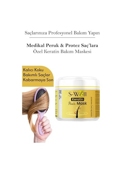 Tr Keratin Hair Mask Yoğunlaştırılmış Saç Bakım Kremi