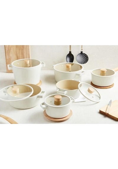 Neoflam Fika Alüminyum Döküm Wok Tava 26 CM