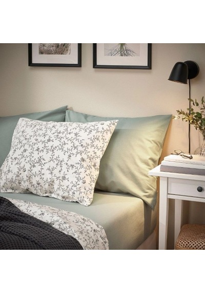 Ikea Varvıal Tek Kişilik Çarşaf 80 X 200 Cm Yeşil