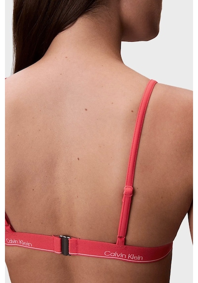 Calvin Klein Logolu Üçgen Bikini Üst Lv00q61208xkp Bikini Üstü Lv00q61208 Xkp-16347 Fuşya