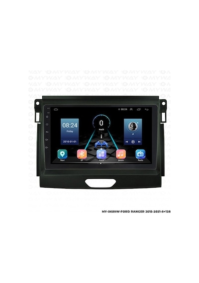 Myway Ford Ranger Android Multimedya Carplay Navigasyon Ekran - 8gb Ram+128 Gb Hdd - Myway