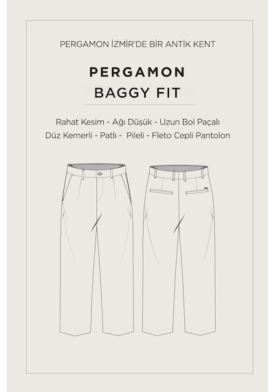 Avva Erkek Bej Klasik Bel Nefes Alan Modal Karışımlı Soft Touch Baggy Fit Pantolon A61y3033 Avva Erkek Bej Klasik Bel Nefes Alan Modal Karışımlı Soft Touch Baggy Fit Pantolon A61y3033
