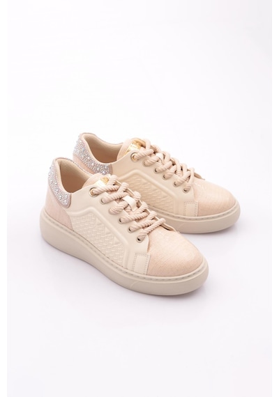 Dgn B3000 Kadin Sneakers Ayakkabi Bej