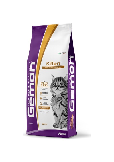 Gemon Kitten Tavuklu Pirinçli Yavru Kedi Maması 7 Kg