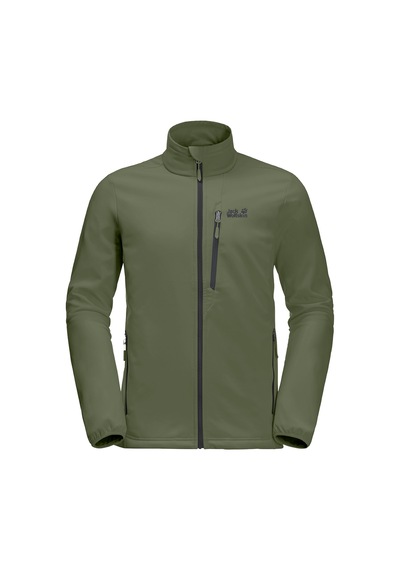 Jack Wolfskin Whirlwind Erkek Softshell Ceket Haki
